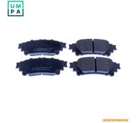 BRAKE PAD SET DISC BRAKE B111390 FOR LEXUS TOYOTA GRAND/PRIUS/+ 3.5L 6cyl RX