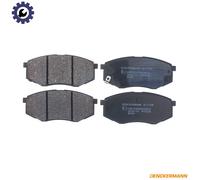 Brake pads Front Axle B111398 DENCKERMANN for HYUNDAI KIA