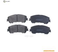 BRAKE PAD SET DISC BRAKE B111405 FOR NISSAN QASHQAI/II/SUV MR16DDTR9M 1.6L 4cyl