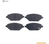 DENCKERMANN B111412 Brake Pads Set Front for Karl Viva