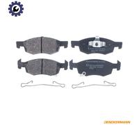 DENCKERMANN B111419 Brake Pads Set Front for Opel Corsa