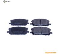 Denckermann Brake Pad Set B111438 Front for Lexus RX, 2GR-FE 3.5L 1MZ-FE 3.0L 3MZ-FE 3.3L