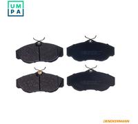 Brake pads Front Axle B111443 DENCKERMANN for LAND ROVER RANGE ROVER Mk II