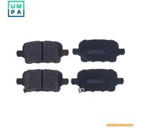 Brake pads Rear Axle B111449 DENCKERMANN for OPEL ASTRA K ASTRA K Sports Tourer