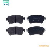 Denckermann Brake Pad Set B111450 - Rear Disc Brake for Peugeot Expert Van/Bus Platform/Chassis