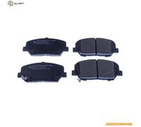 BRAKE PAD SET DISC BRAKE B111493 FOR HYUNDAI VELOSTER i30/Kombi/Van GENESIS 1.4L