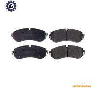Brake pads Rear Axle B111505 DENCKERMANN for VW MAN