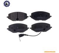 Brake pads Front Axle B111509 DENCKERMANN for VW SKODA AUDI SEAT CUPRA FORD