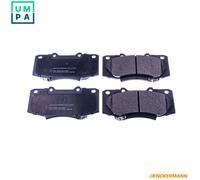 Brake pads Front Axle B111553 DENCKERMANN for TOYOTA HILUX VIGO VII Pickup