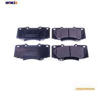 Brake pads Front Axle B111553 DENCKERMANN for TOYOTA HILUX VIGO VII Pickup