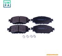 Brake pads Front Axle B111554 DENCKERMANN for TOYOTA HILUX VIII Pickup