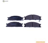 Brake pads Front Axle B111565 DENCKERMANN for NISSAN SUBARU FORD