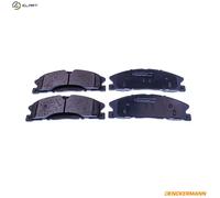 Brake pads Front Axle B111581 DENCKERMANN for FORD USA EXPLORER