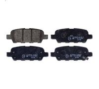Brake Pads Set fits NISSAN QASHQAI J10 2.0 Rear 07 to 13 MR20DE Blue Print New