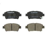0986 495 242 Front Brake Pad Set 4x Pads Integrated Wear Indicator Braking Bosch