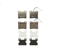 Brake Pad Set, disc brake BOSCH 0 986 494 000 for PEUGEOT 406 (8B) 2 1999-2004