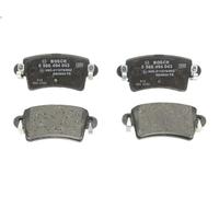 Brake Pad Set, disc brake BOSCH 0 986 494 043 for MASTER II Bus (JD) 3 2003-2006