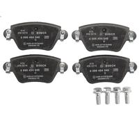 Bosch BP397 - Brake Pads Car Rear Axle - Bosch Quality - Reduced Noise and Dust - ECE-R90 Certified - Copper-Free - 1 Set of 4 Pads - With Accessories