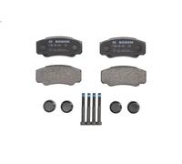 Brake Pad Set, disc brake BOSCH 0 986 494 049 for BOXER Van (244) 2 2002-2006