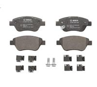 Brake Pad Set, disc brake BOSCH 0 986 494 092 for OPEL ADAM (M13) 1.2 2012-2019
