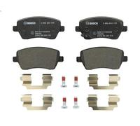 Brake Pad Set, disc brake BOSCH 0 986 494 160 for OPEL AGILA B (H08) 1 2008-2011