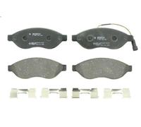 Brake Pad Set, disc brake BOSCH 0 986 494 581 for PEUGEOT BOXER Van 2 2016-2023