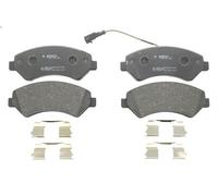 Brake Pad Set, disc brake BOSCH 0 986 494 589 for PEUGEOT BOXER Bus 3 2006-2015