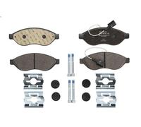 Brake Pad Set, disc brake BOSCH 0 986 494 591 for PEUGEOT BOXER Bus 2 2015-2019