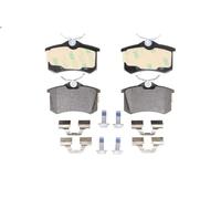 Brake Pad Set, disc brake BOSCH 0 986 494 596 for VW POLO (6N2) 1 1999-2001