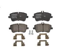 Brake Pad Set, disc brake BOSCH 0 986 494 607 for CLK (C209) 3 2005-2009