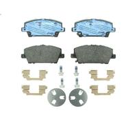 Brake Pad Set, disc brake BOSCH 0 986 494 611 for CIVIC VIII Hatchback 1.8 2005-
