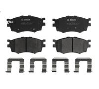 Brake Pad Set, disc brake BOSCH 0 986 494 617 for KIA RIO II (JB) 1.4 2005-2011