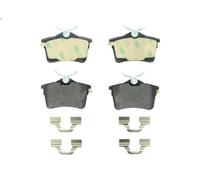 Brake Pad Set, disc brake BOSCH 0 986 494 646 for PARTNER TEPEE 1.6 2009-2016