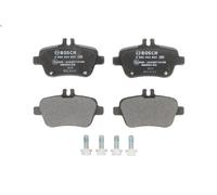 Brake Pad Set, disc brake BOSCH 0 986 494 664 for SLC (R172) 2.2 2016-2017
