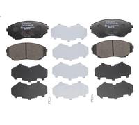 Brake Pad Set, disc brake BOSCH 0 986 494 855 for MAZDA MPV II (LW) 2 2002-2006