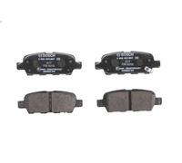 Brake Pad Set, disc brake BOSCH 0 986 494 861 for INFINITI FX 3.5 2009-201