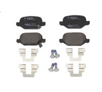 Brake Pad Set, disc brake BOSCH 0 986 494 935 for PANDA (312_, 319_) 1.3 2012-