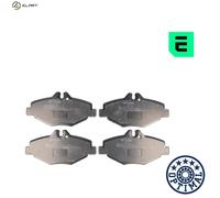 BRAKE PAD SET DISC BRAKE BP-12127 FOR MERCEDES-BENZ M 271.956 1.8L 4cyl E-CLASS
