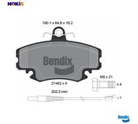 BRAKE PAD SET DISC BRAKE BPD1005 FOR RENAULT CLIO/II/Hatchback/Van/SYMBOL 19