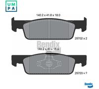 BRAKE PAD SET DISC BRAKE BPD1010 FOR RENAULT CLIO/IV/Hatchback/Van/Grandtour