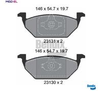 BRAKE PAD SET DISC BRAKE BPD1013 FOR SKODA KAMIQ E-CITIGO OCTAVIA/Van/Combi 1.0L