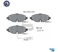 BRAKE PAD SET DISC BRAKE BPD1016 FOR SKODA KAROQ SUPERB/III OCTAVIA/IV/Combi Q2