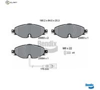 BRAKE PAD SET DISC BRAKE BPD1016 FOR SKODA KAROQ SUPERB/III OCTAVIA/IV/Combi Q2