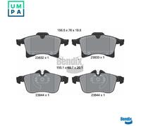 BRAKE PAD SET DISC BRAKE BPD1022 FOR CHEVROLET OPEL ZAFIRA/Box/Body/MPV/FAMILY