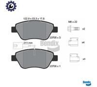 BRAKE PAD SET DISC BRAKE BPD1028 FOR ALFA ROMEO FIAT FIORINO/MPV/Box/Body/MPV