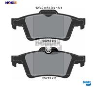 BRAKE PAD SET DISC BRAKE BPD1044 FOR FORD GRAND/C-MAX/TOURNEO/CONNECT/V408/MPV