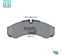 BRAKE PAD SET DISC BRAKE BPD1059 FOR RENAULT TRUCKS MASCOTT/Platform/Chassis