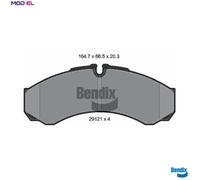BRAKE PAD SET DISC BRAKE BPD1059 FOR RENAULT TRUCKS MASCOTT/Platform/Chassis