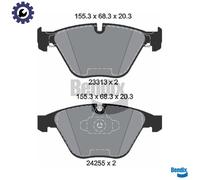 BPD1065 BRAKE PAD SET, DISC BRAKE FITS BMW 3 TOURING 325 I