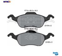 BRAKE PAD SET DISC BRAKE BPD1106 FOR FORD FOCUS/Van/Turnier EDDC/EDDB 2.0L 4cyl